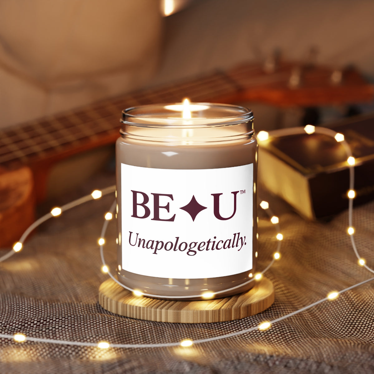 Soy Candle - "BE•U Unapologetically" 9oz Scented Candle