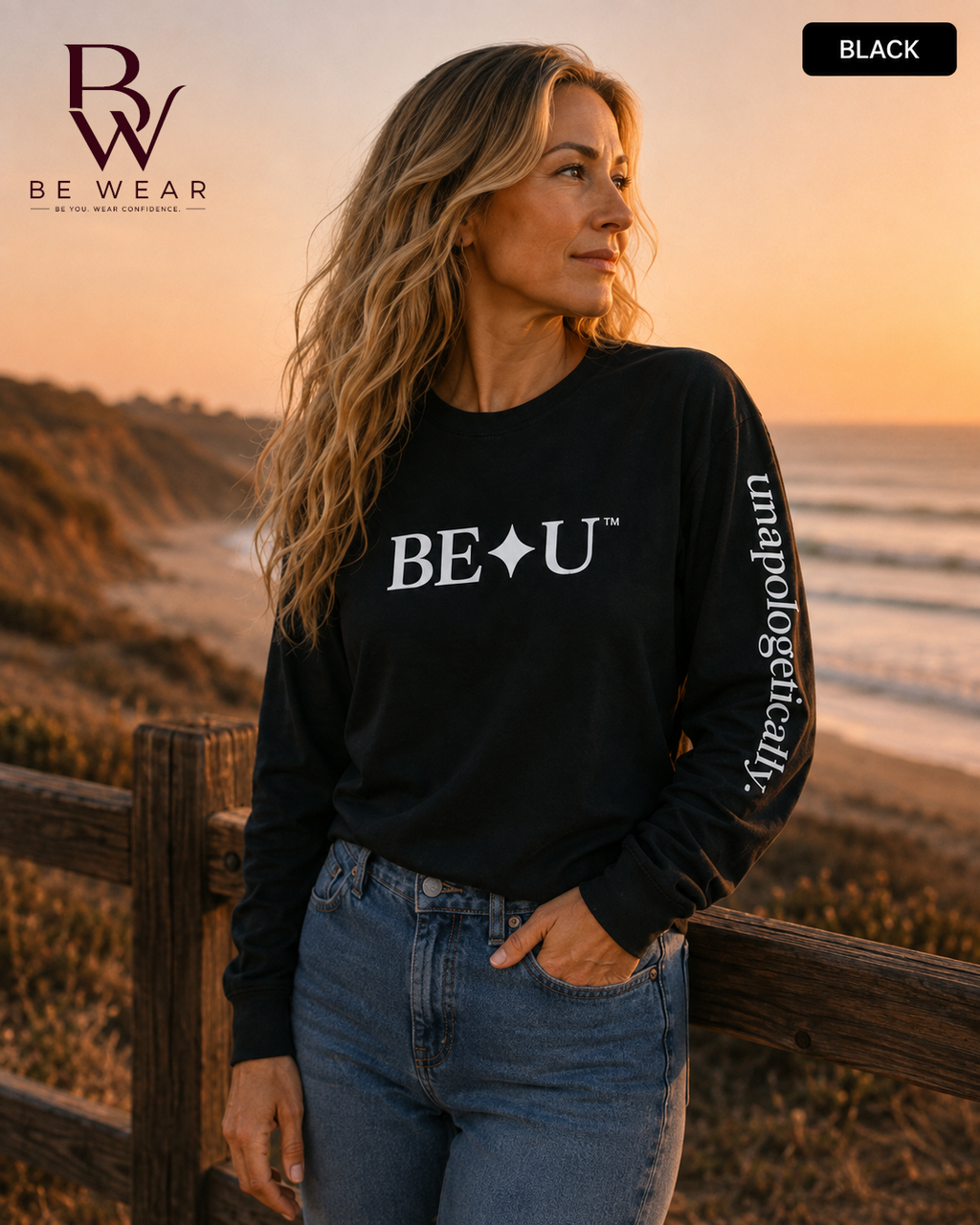 BE ✦ U Choose Long Sleeve Tee