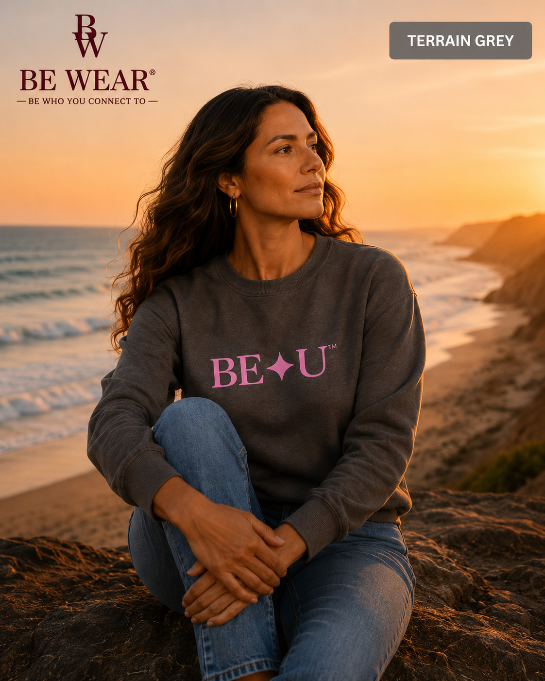 BE ✦ U Notice Sweatshirt