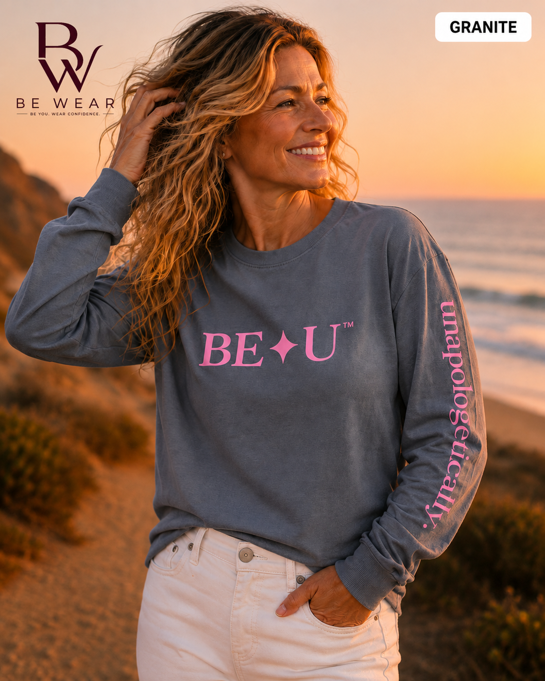 BE ✦ U  Choose Long Sleeve Tee