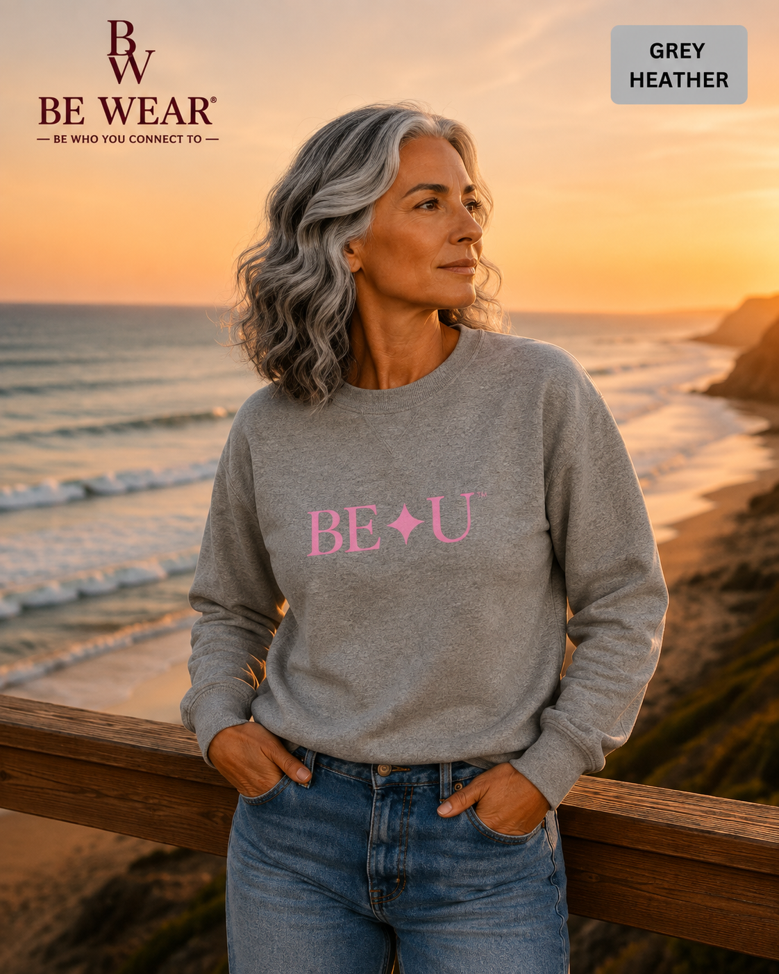 BE ✦ U Notice Sweatshirt