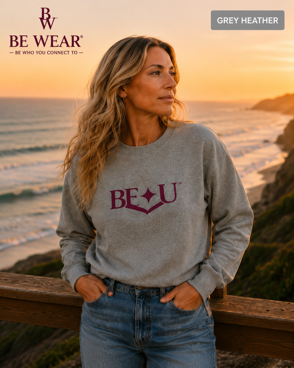 BE ✦ U Notice Sweatshirt