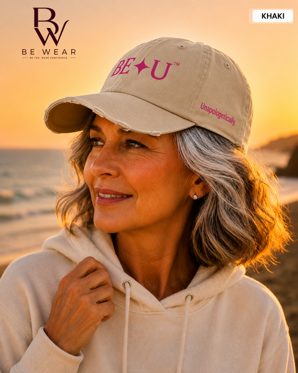 BE ✦ U Become Distressed Cap