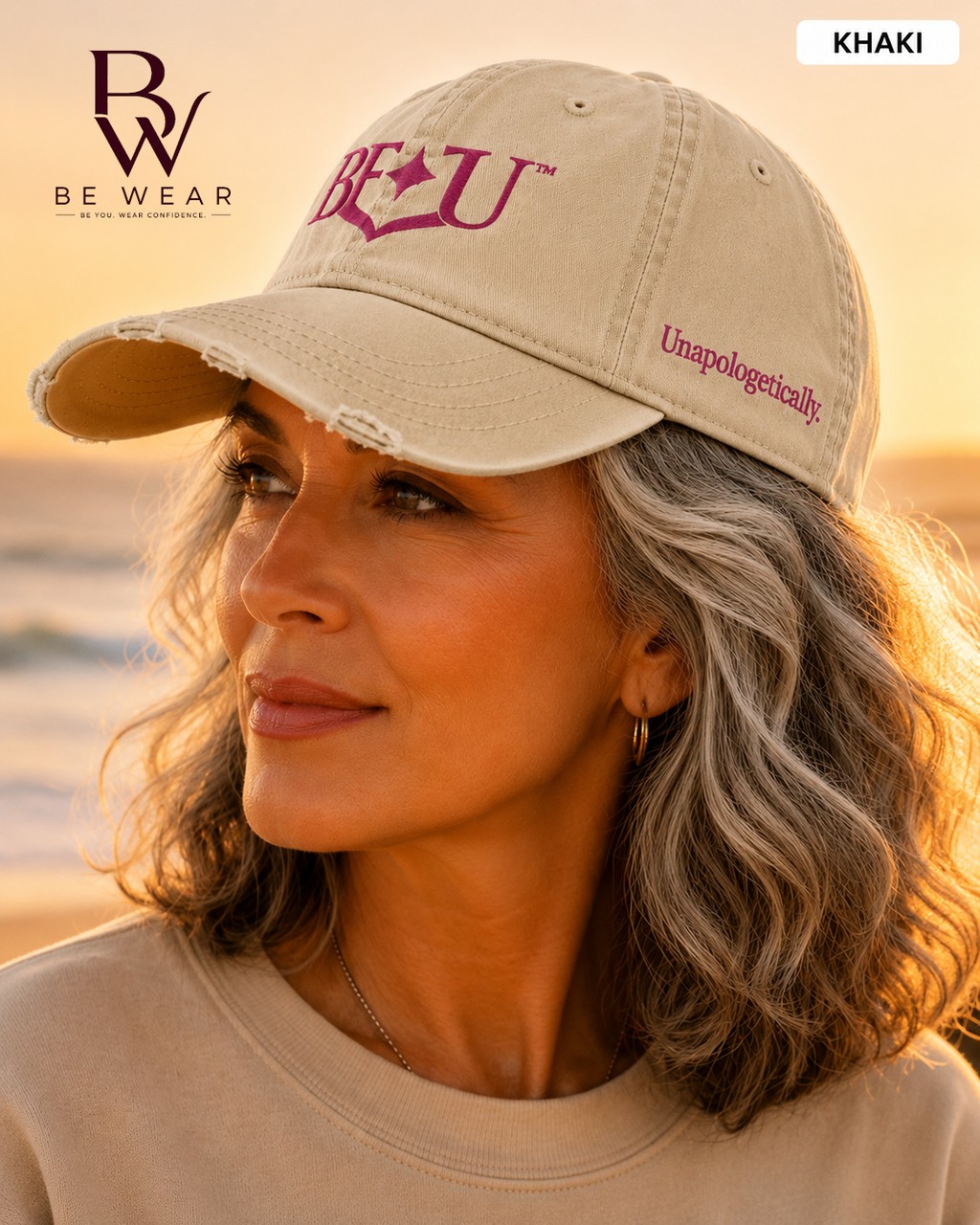 BE ✦ U Become Distressed Cap
