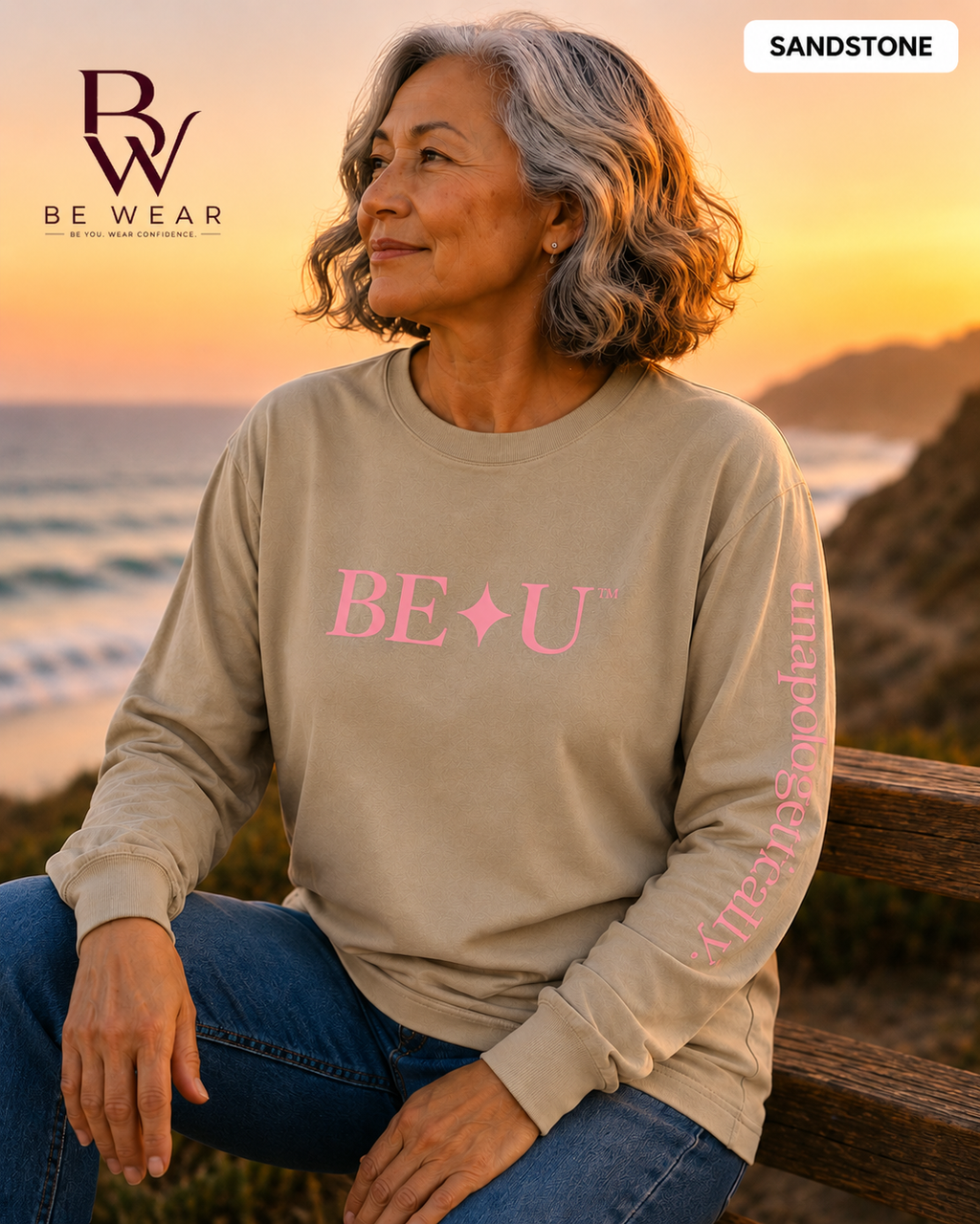 BE ✦ U  Choose Long Sleeve Tee