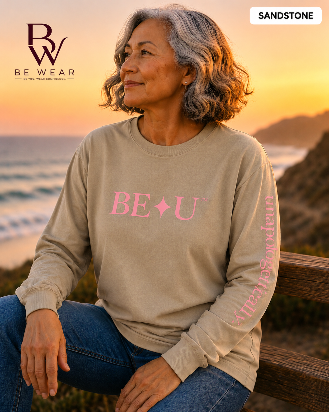 BE ✦ U  Choose Long Sleeve Tee