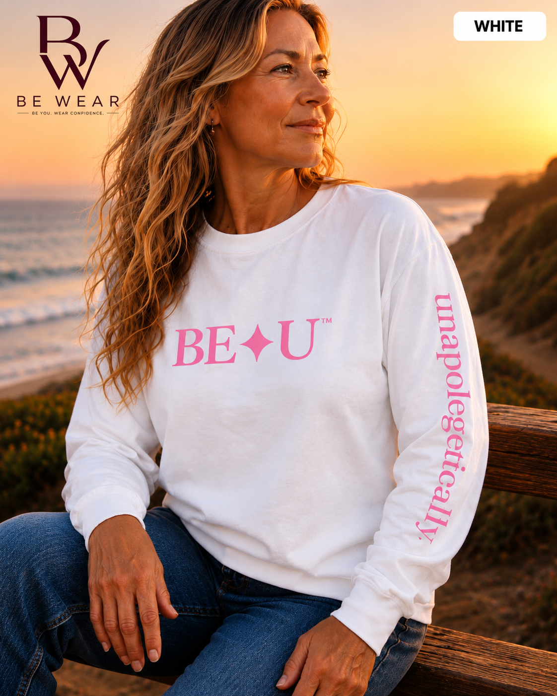 BE ✦ U  Choose Long Sleeve Tee